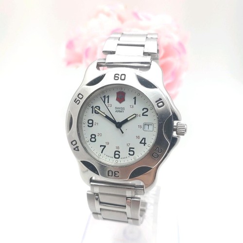 Swiss army date quartz mens - army,