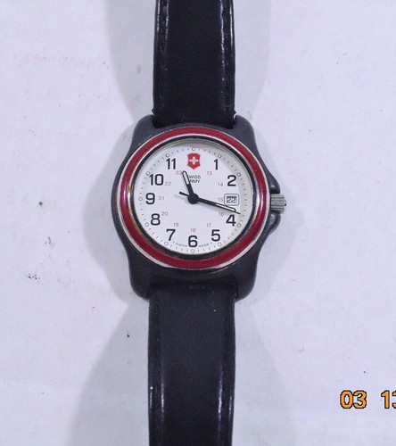 Swiss army ladies watch black - ladies,